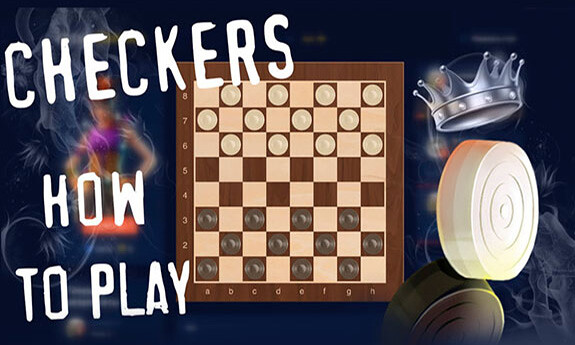 Play & learn checkers online