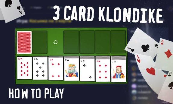 Solitário KLONDIKE DUPLO de 3 cartas — jogar grátis em GAMEZZ Online