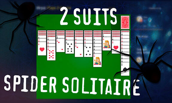 Classic Spider Solitaire 2 suits — play now
