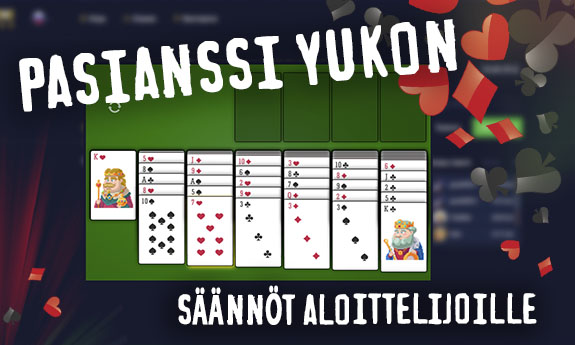 Yukon pasianssi — pelaa ilmaiseksi rekisteröimättä GAMEZZ Onlinessa