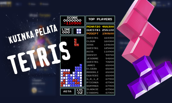 Klassinen Tetris — pelaa online ilmaiseksi | GAMEZZ Online