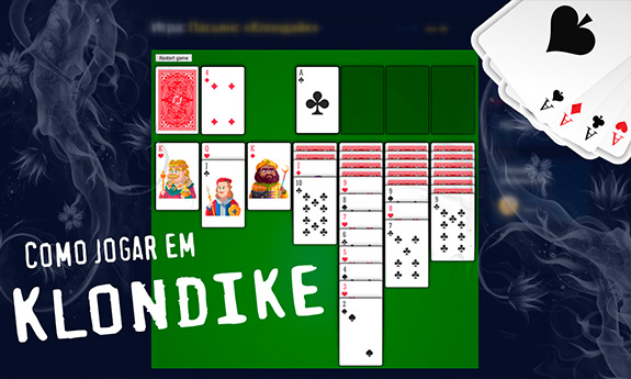 Jogue Klondike Solitaire e Curta Horas de Tranquilidade Envolvente