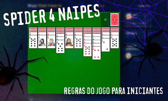 Spider 4 naipe — jogar online grátis