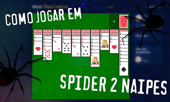 Jogo · Paciência Spider: Dois Naipes · Jogar Online Grátis