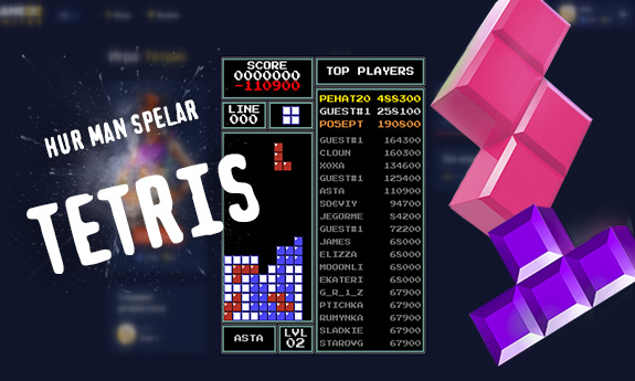 Klassisk TETRIS — spela gratis online | GAMEZZ Online